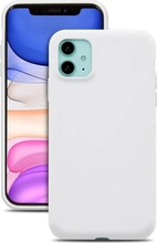 Cyoo Premium Liquid Silicon Case for Apple iPhone 12/12 Pro White