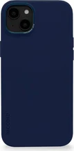 Decoded AntiMicrobial Silicone Back Cover for Apple iPhone 14 Plus Navy peony