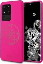 Guess Hard Cover Silicone 4G for Samsung Galaxy S20 Ultra fuchsia