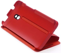 HTC HC-V851 Double Dip Flip Case for One Mini Red