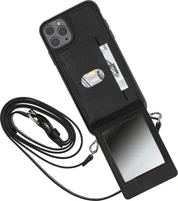 Hama Cross-Body-Cover Mirror for Apple iPhone 12 Pro Max Black