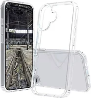 JT Berlin Pankow Clear Case for Apple iPhone 16 Plus Transparent