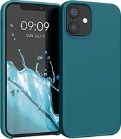 KWMobile TPU Silicone Case for Apple iPhone 12 Mini petrol matt