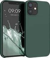 KWMobile TPU Silicone Case for Apple iPhone 12 Mini moosGreen