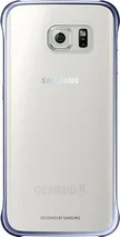 Samsung Clear Cover for Galaxy S6 Edge Black