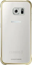 Samsung Clear Cover for Galaxy S6 gold