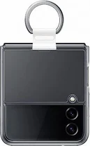Samsung Clear Cover with Ring for Galaxy Z Flip 4 Transparent