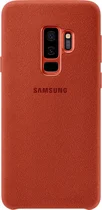 Samsung EF-XG965AR Alcantara Cover for Galaxy S9+ Red