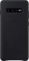Samsung Leather Cover for Galaxy S10+ Black