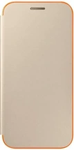 Samsung Neon Flip Cover for Galaxy A3 (2017) gold