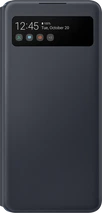 Samsung S-View Wallet Cover for Galaxy A42 5G Black