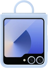 Samsung Silicone Case for Galaxy Z Flip7 FE/Flip6 Blue