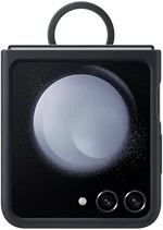 Samsung Silicone Case with Ring for Galaxy Z Flip 5 Indigo