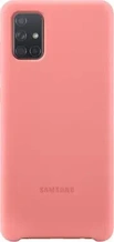 Samsung Silicone Cover for Galaxy A71 Pink