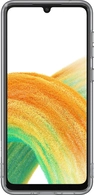 Samsung Soft Clear Cover for Galaxy A33 5G Black