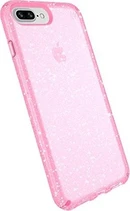 Speck Presidio Clear + Glitter for Apple iPhone 8 Plus Pink