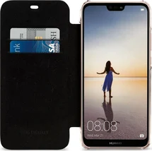 Stilgut Book Type NFC/RFID Blocking Cover for Huawei P20 Lite Black