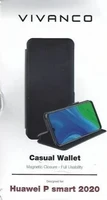 Vivanco Casual Wallet for Huawei P Smart (2020) Black