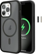 Woodcessories Clear Case MagSafe for Apple iPhone 14 Pro Max Black/matt