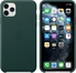 Apple Leather Case for iPhone 11 Pro Max waldgruen