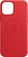 Apple Leather Case with MagSafe for iPhone 12 Pro Max (PRODUCT)RED