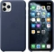 Apple Leather Case for iPhone 11 Pro Max Midnight Blue