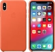 Apple Leather Case for iPhone XS Max Orange