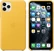 Apple Leather Case for iPhone 11 Pro Max Sun Yellow