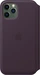 Apple Leather Folio Case for iPhone 11 Pro Aubergine