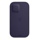 Apple Leather case with MagSafe for iPhone 12/12 Pro Dark Purple