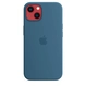 Apple Silicone Case with MagSafe for iPhone 13 eisblau
