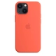 Apple Silicone Case with MagSafe for iPhone 13 Mini Nektarine