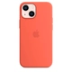 Apple Silicone Case with MagSafe for iPhone 13 Mini Nektarine