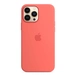 Apple Silicone Case with MagSafe for iPhone 13 Pro Max Pink pomelo