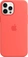 Apple Silicone Case with MagSafe for iPhone 12 Pro Max Citrus Pink