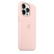 Apple Silicone Case with MagSafe for iPhone 13 Pro kalkrosa