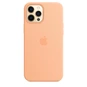 Apple Silicone Case with MagSafe for iPhone 12 Pro Max Cantaloupe