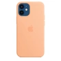Apple Silicone Case with MagSafe for iPhone 12 Mini Cantaloupe