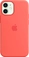 Apple Silicone Case with MagSafe for iPhone 12 Mini zitruspink