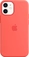 Apple Silicone Case with MagSafe for iPhone 12 Mini zitruspink