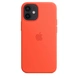 Apple Silicone Case with MagSafe for iPhone 12 Mini leuchtorange