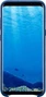 Samsung EF-XG955AL Alcantara Cover for Galaxy S8+ Blue