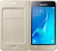 Samsung Flip Wallet for Galaxy J1 gold