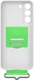 Samsung Silicone Cover with Strap for Galaxy S22 White