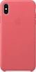 Apple Leather Case for iPhone XS Max Peony Pink