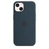 Apple Silicone Case with MagSafe for iPhone 13 abyssblau