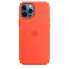 Apple Silicone Case with MagSafe for iPhone 12 Pro Max leuchtorange