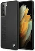 BMW Hard Cover Logo Imprint Signature Collection for Samsung Galaxy S21+ Black