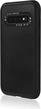 Black Rock Robust Case Real Leather for Samsung Galaxy S10+ Black
