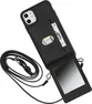 Hama Cross-Body-Cover Mirror for Apple iPhone 11 Black